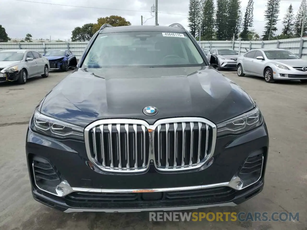 5 Фотография поврежденного автомобиля 5UXCW2C06M9E44604 BMW X7 2021