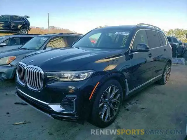2 Фотография поврежденного автомобиля 5UXCW2C07M9G77097 BMW X7 2021