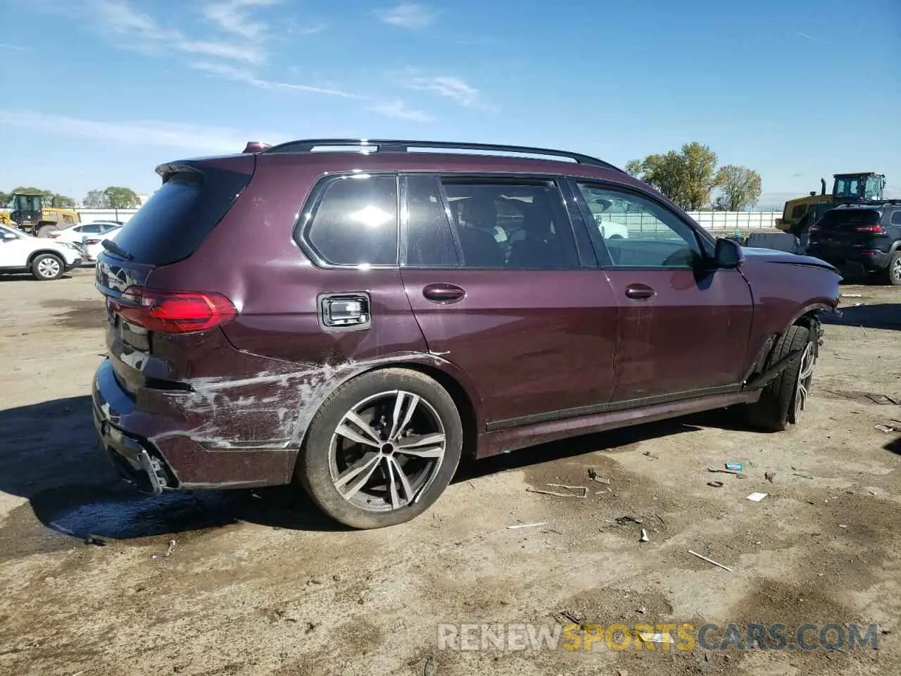 3 Фотография поврежденного автомобиля 5UXCW2C0XM9E72180 BMW X7 2021