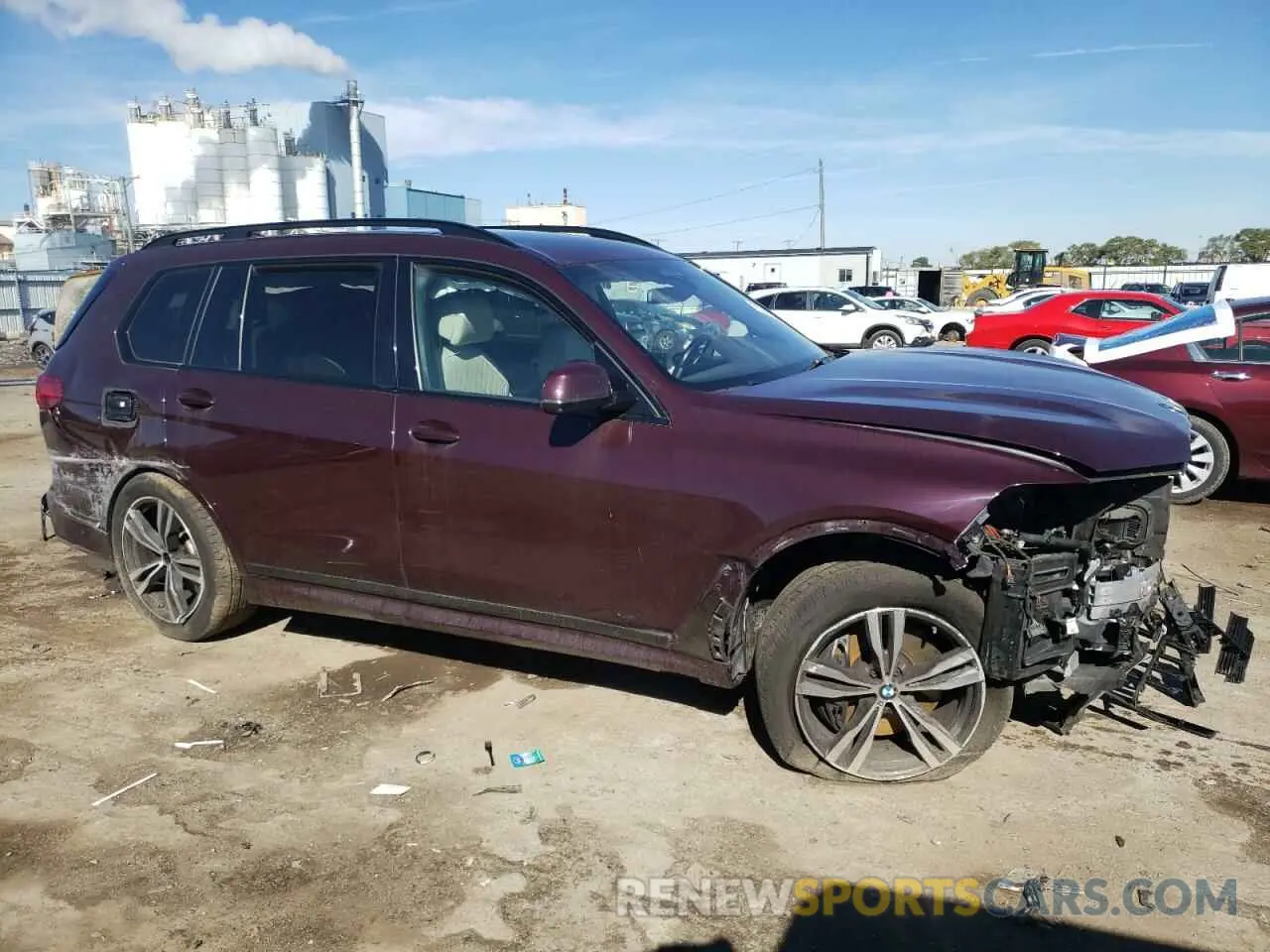 4 Фотография поврежденного автомобиля 5UXCW2C0XM9E72180 BMW X7 2021