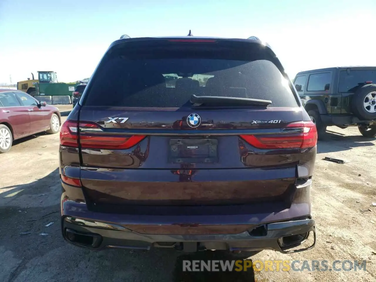 6 Фотография поврежденного автомобиля 5UXCW2C0XM9E72180 BMW X7 2021