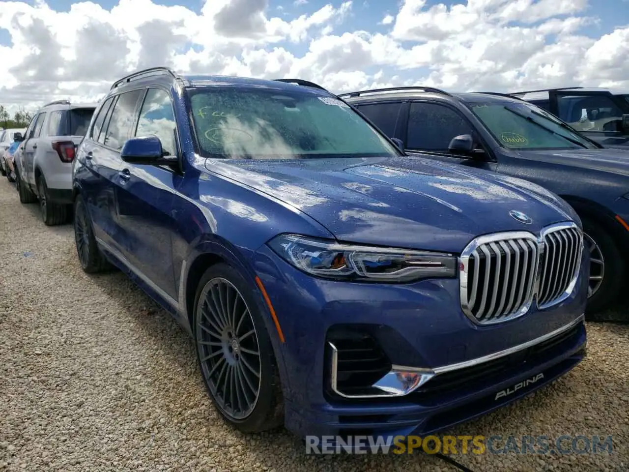 1 Фотография поврежденного автомобиля 5UXCX6C18M9H52547 BMW X7 2021