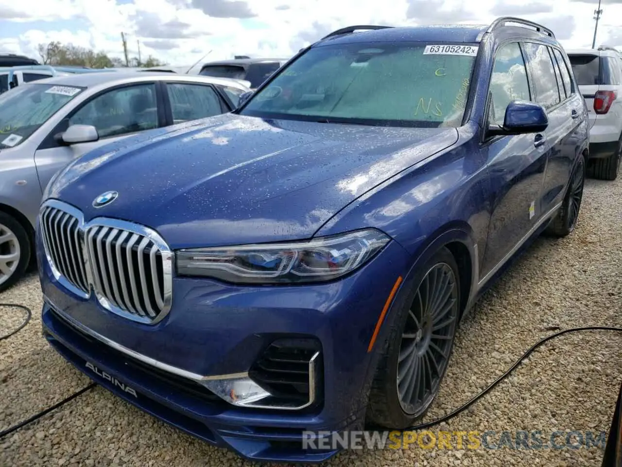 2 Фотография поврежденного автомобиля 5UXCX6C18M9H52547 BMW X7 2021