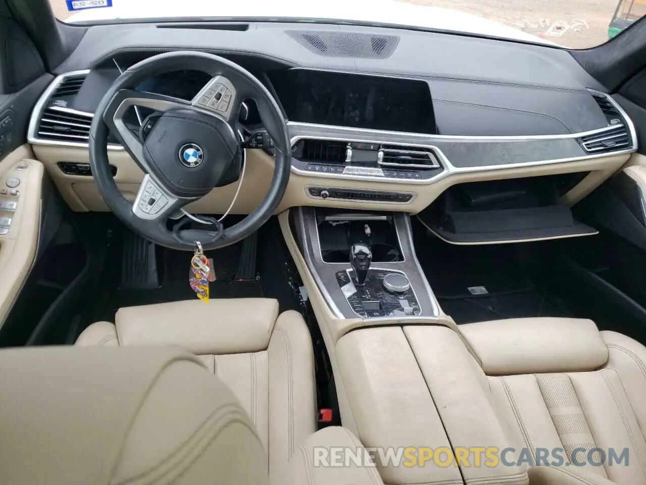 8 Photograph of a damaged car 5UXCW2C01N9L49236 BMW X7 2022