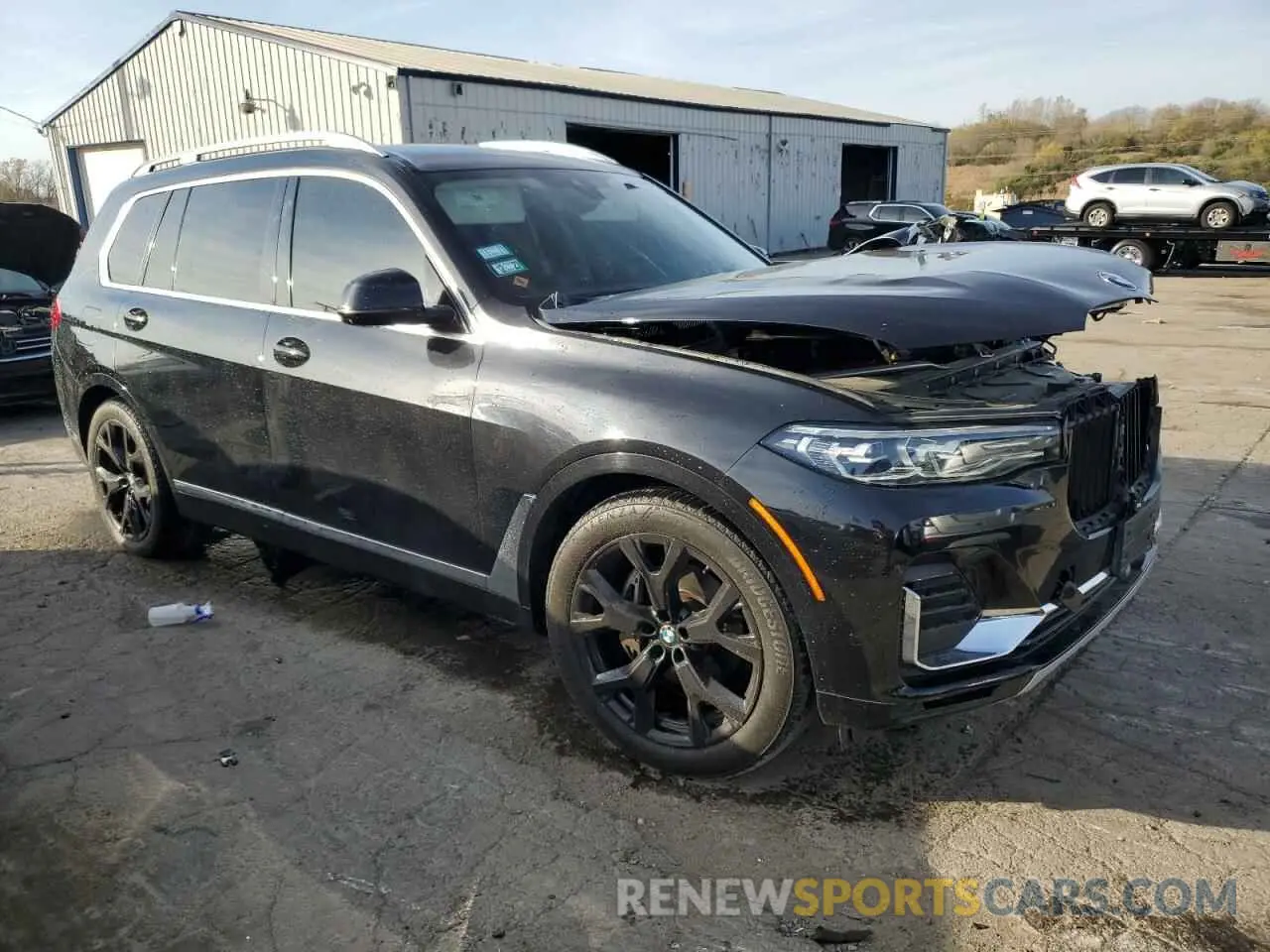 4 Фотография поврежденного автомобиля 5UXCW2C02N9K65765 BMW X7 2022