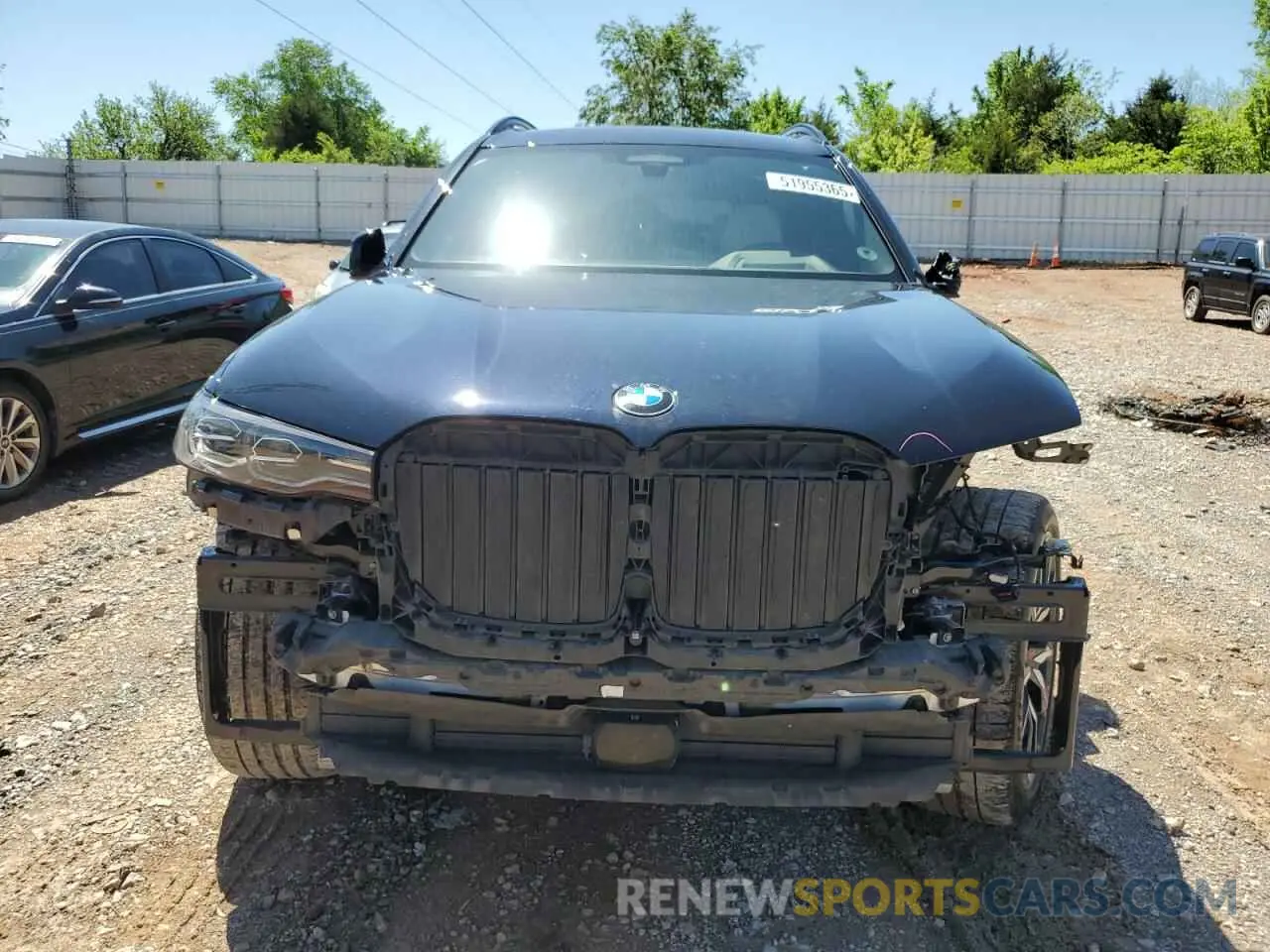 5 Фотография поврежденного автомобиля 5UXCW2C02N9N07423 BMW X7 2022
