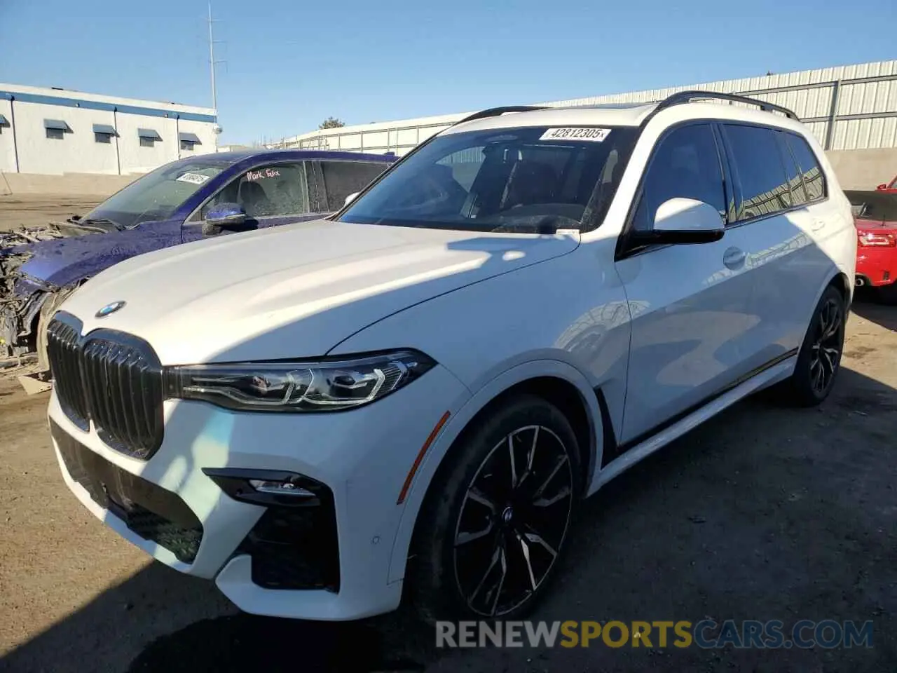 1 Фотография поврежденного автомобиля 5UXCW2C03N9K34637 BMW X7 2022