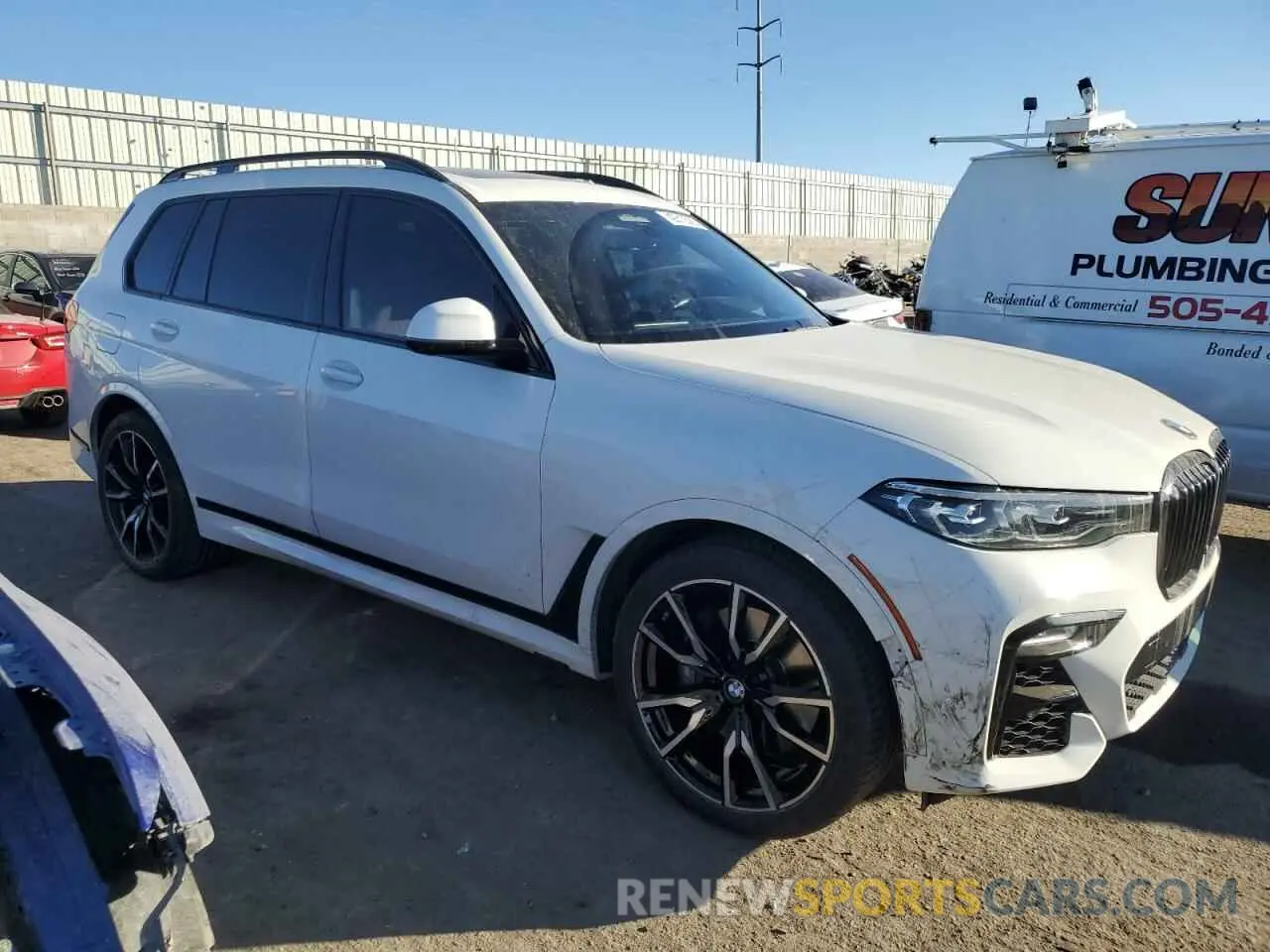 4 Фотография поврежденного автомобиля 5UXCW2C03N9K34637 BMW X7 2022
