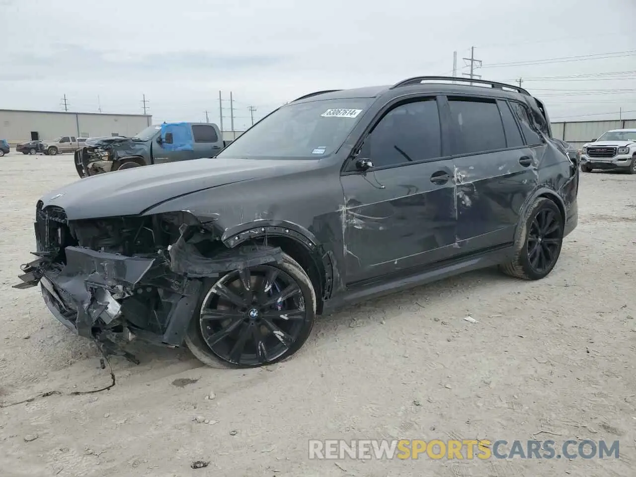 1 Photograph of a damaged car 5UXCX6C04N9M39940 BMW X7 2022
