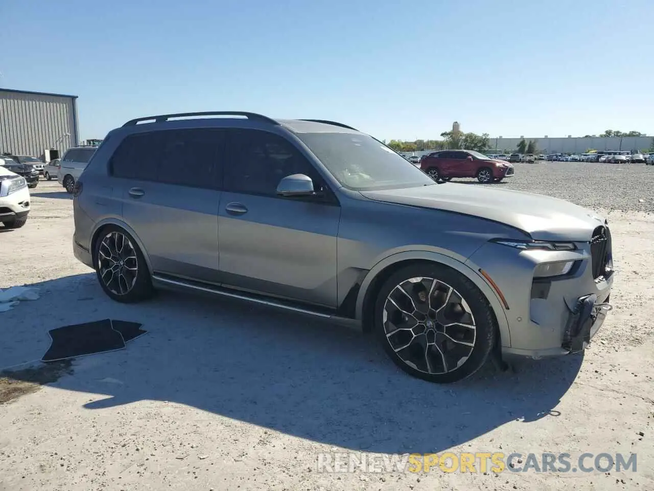 4 Фотография поврежденного автомобиля 5UX23EM0XP9P71559 BMW X7 2023