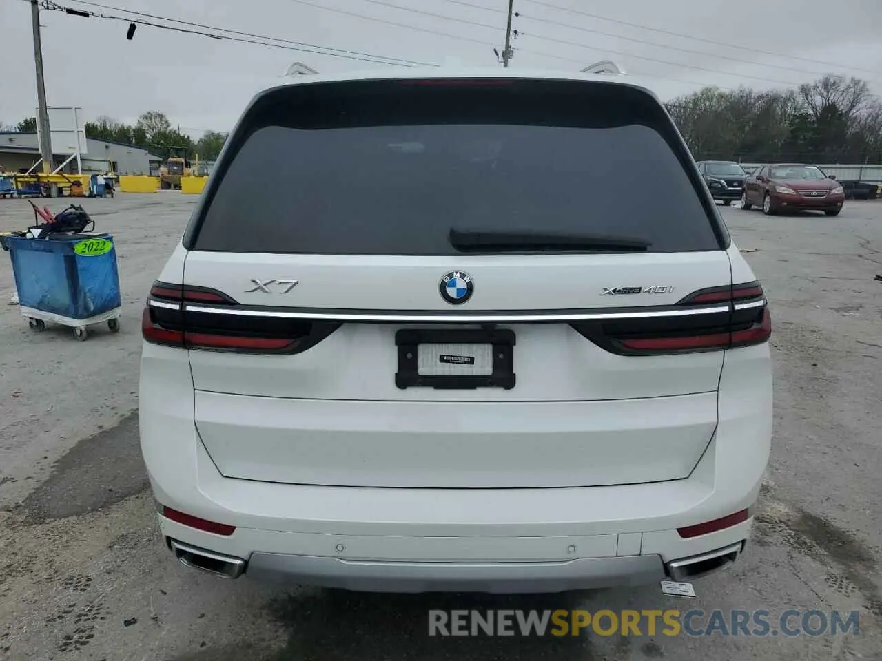 6 Фотография поврежденного автомобиля 5UX23EM06R9S67707 BMW X7 2024