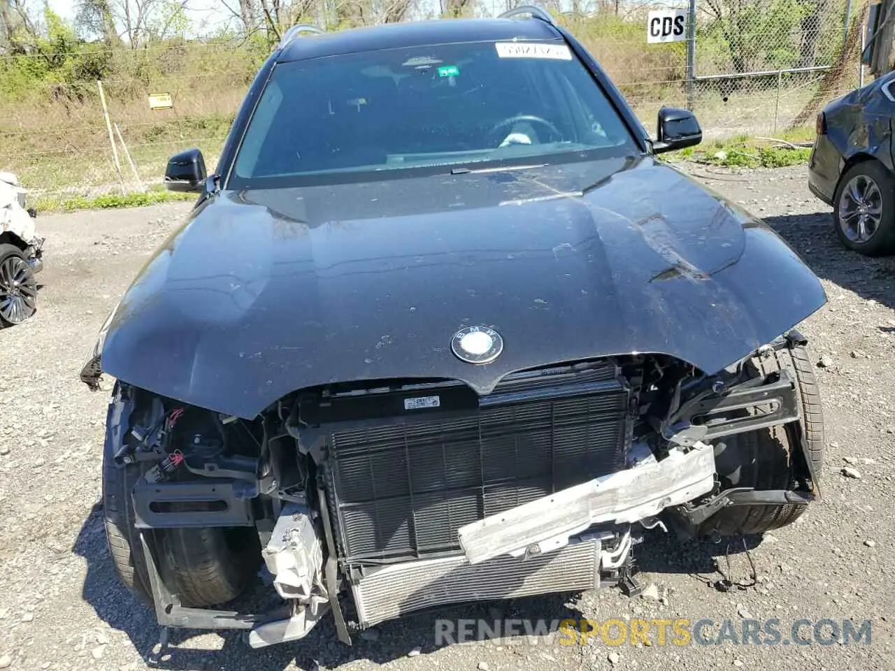 5 Photograph of a damaged car 5UX23EM09R9T85217 BMW X7 2024