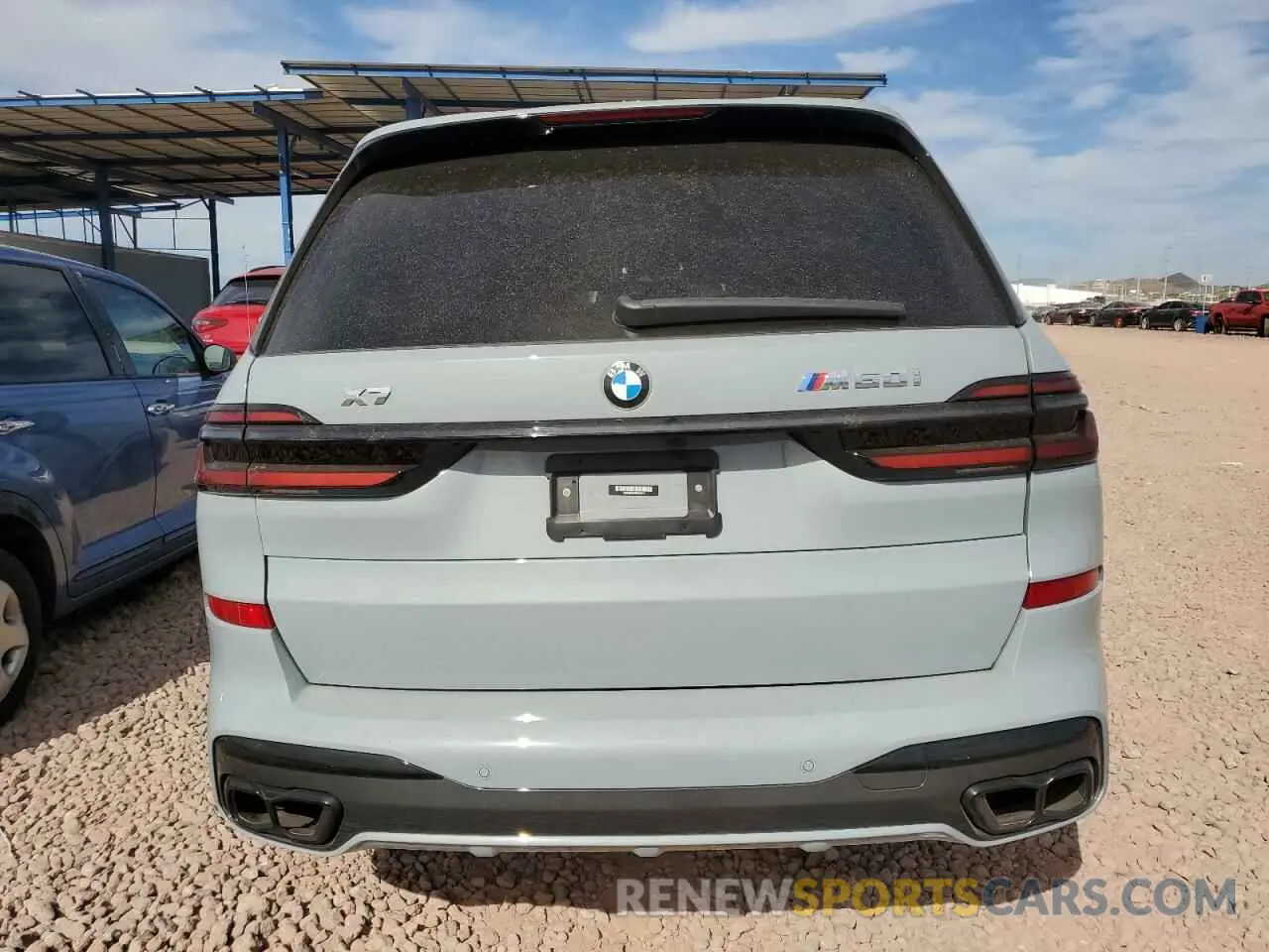 6 Фотография поврежденного автомобиля 5UX33EM04R9T03513 BMW X7 M60I 2024