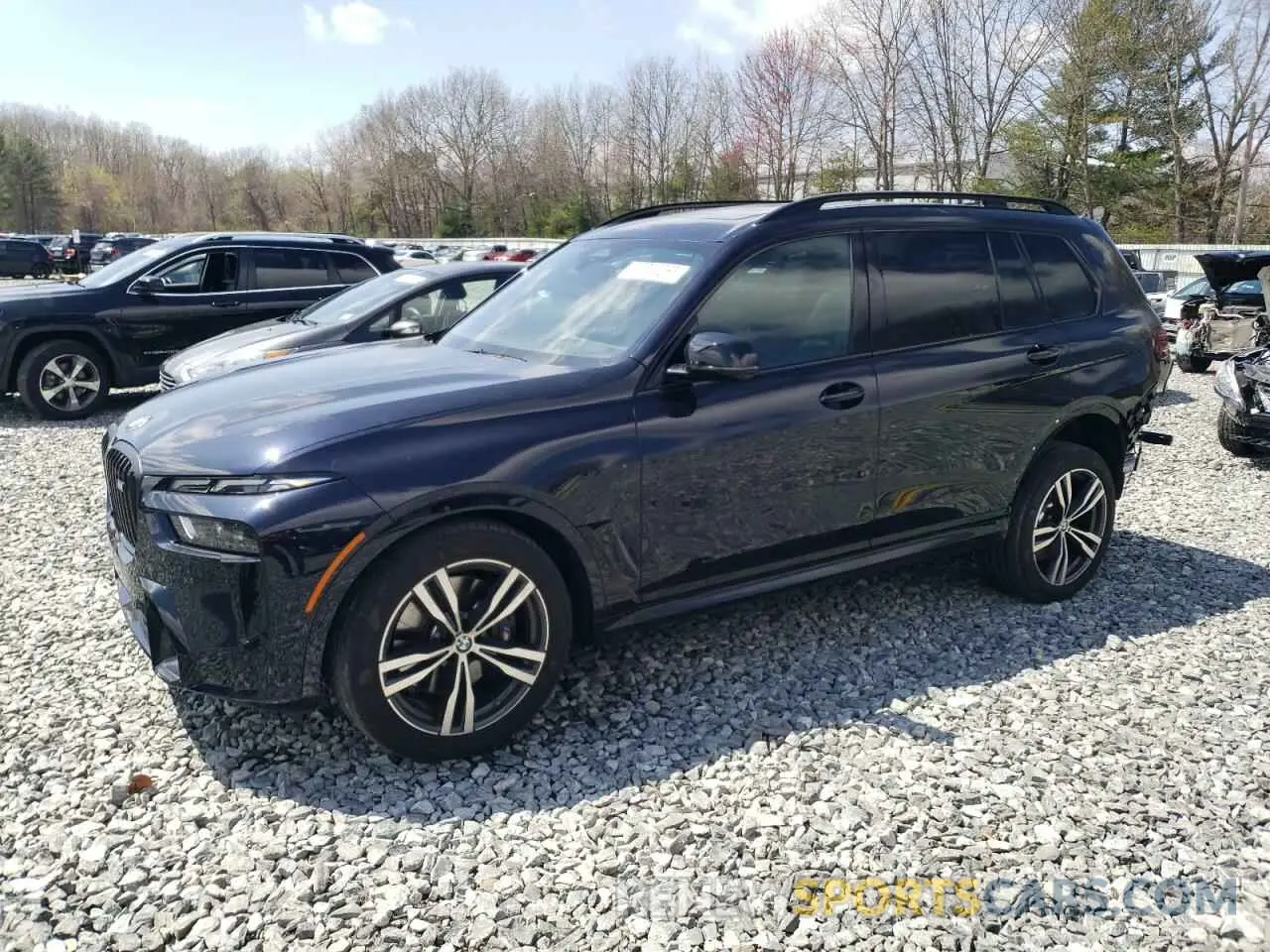 1 Фотография поврежденного автомобиля 5UX33EM05R9V23548 BMW X7 M60I 2024