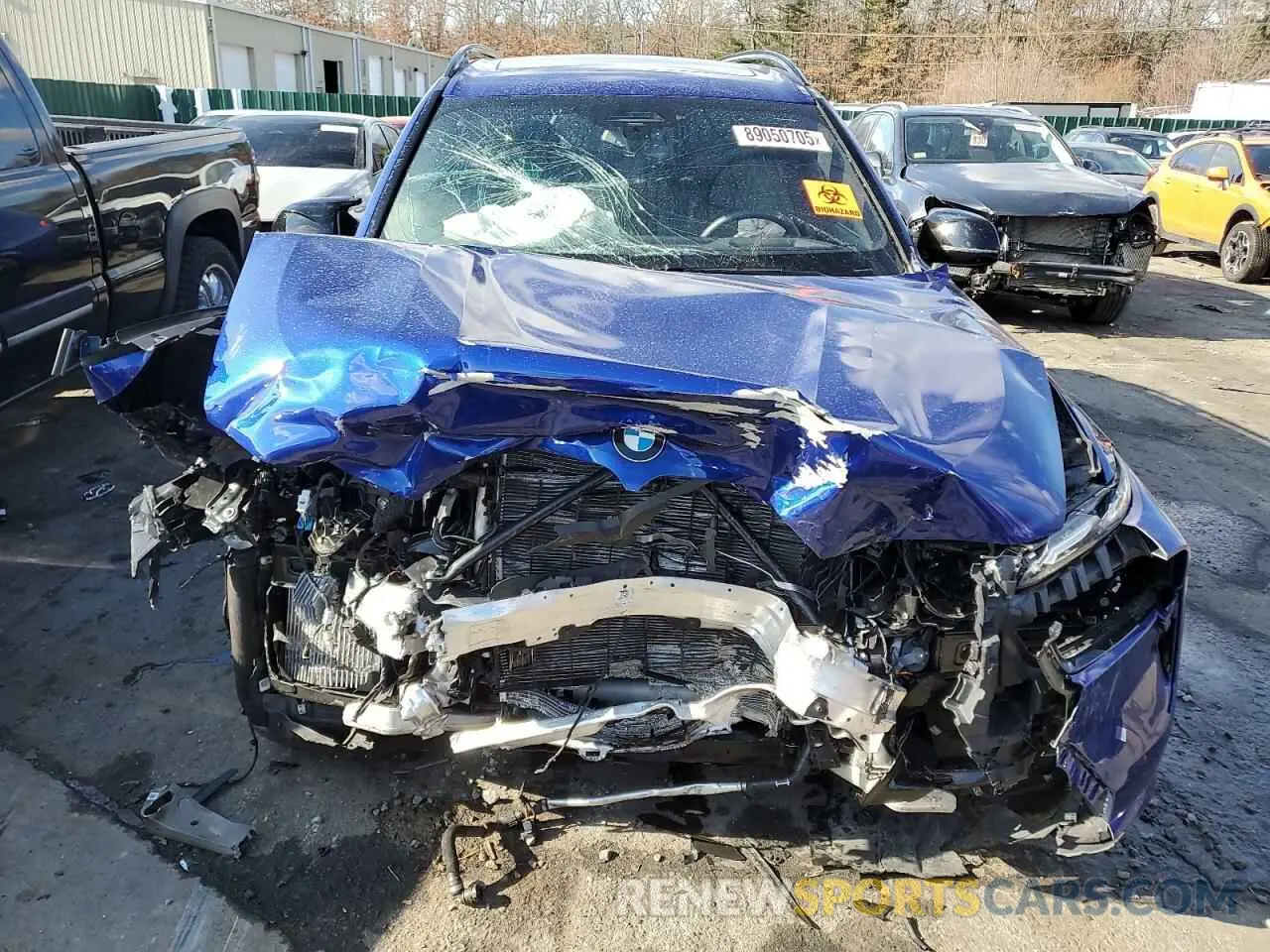 5 Photograph of a damaged car 5UX33EM09R9V11872 BMW X7 M60I 2024