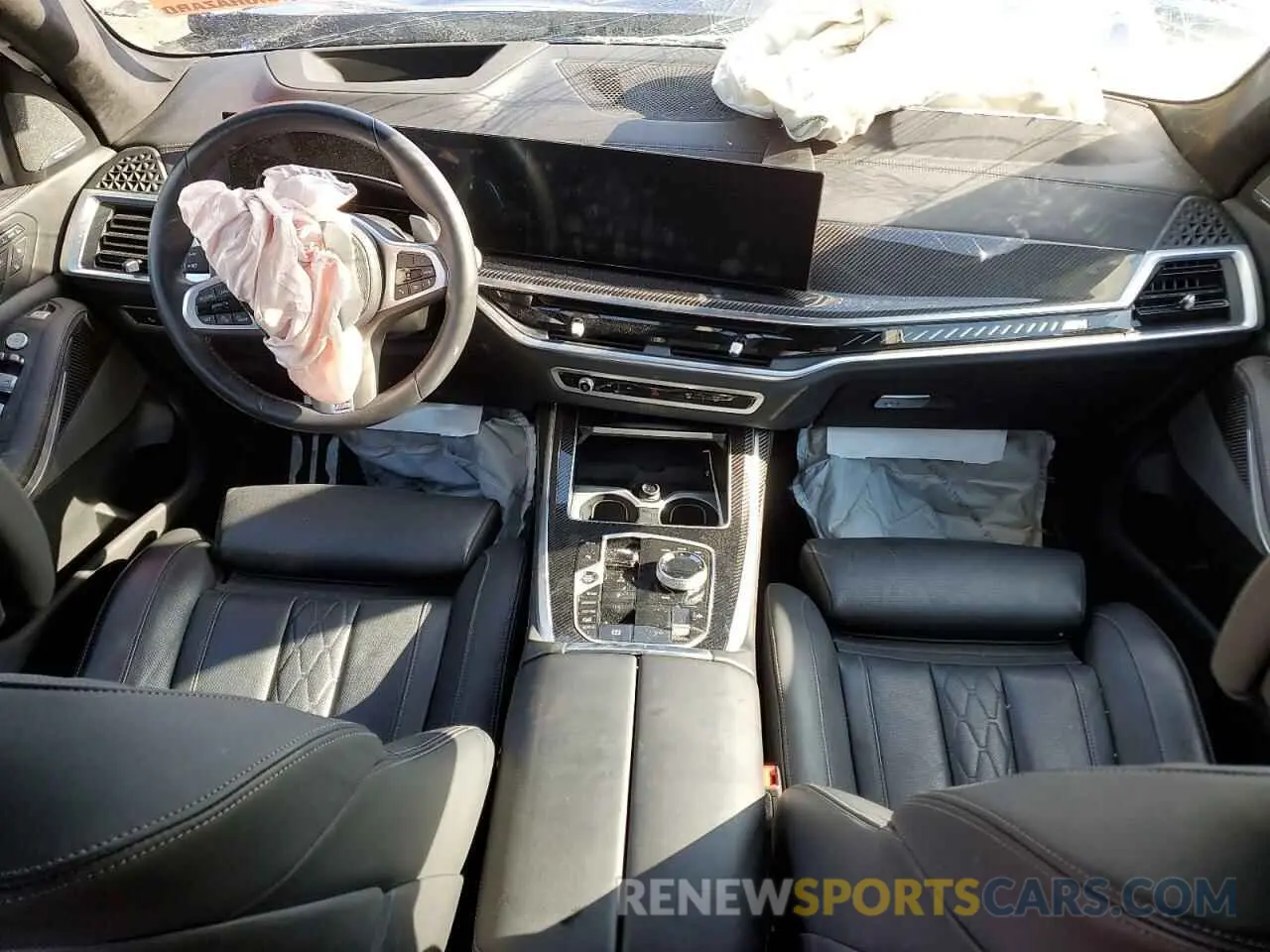 8 Photograph of a damaged car 5UX33EM09R9V11872 BMW X7 M60I 2024