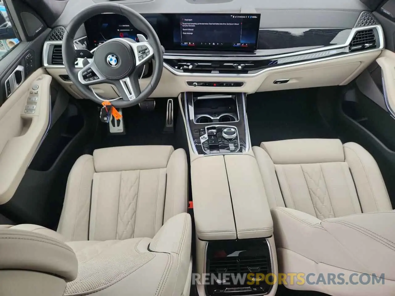 8 Фотография поврежденного автомобиля 5UX33EM0XR9W00155 BMW X7 M60I 2024