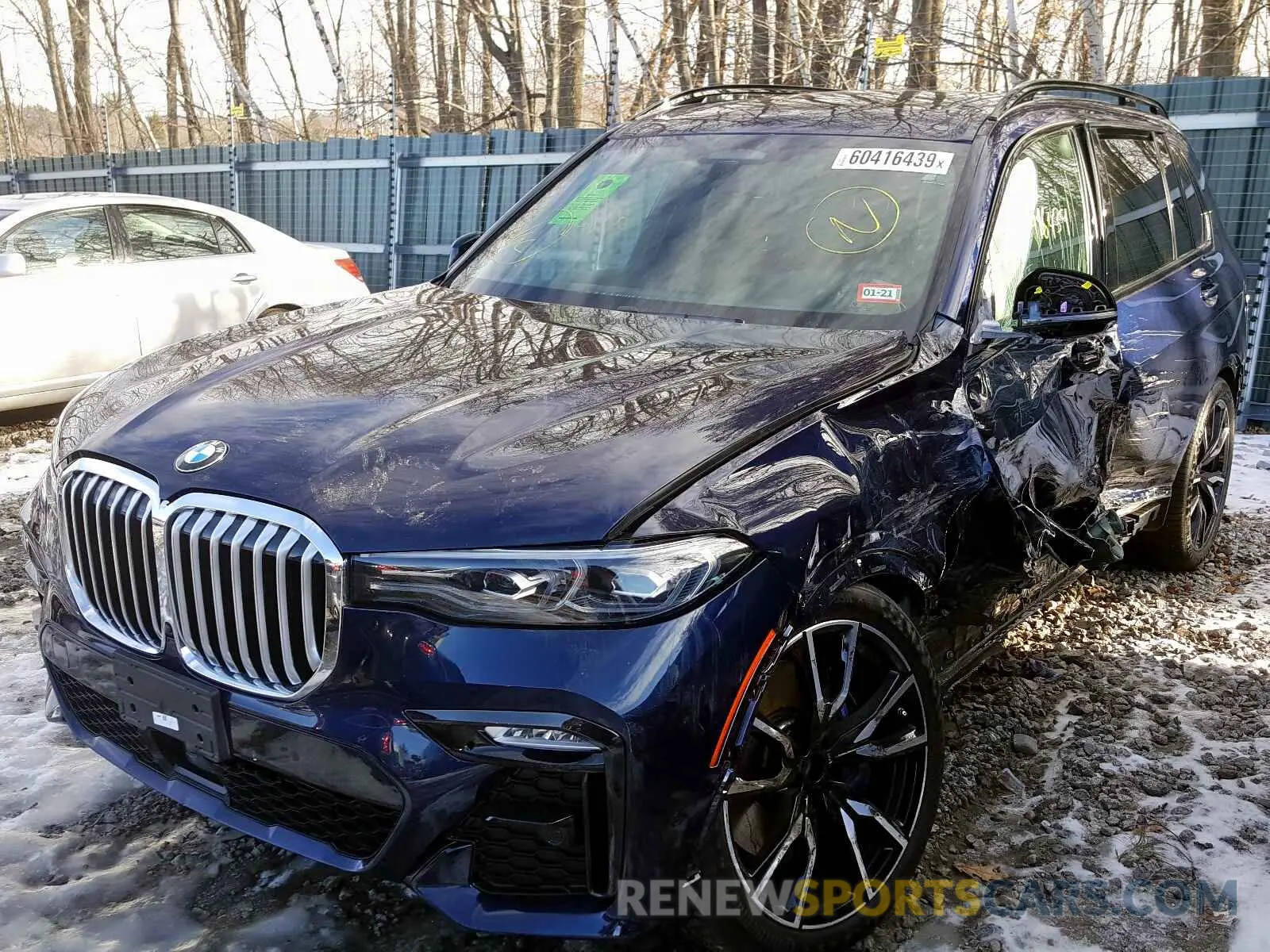 2 Photograph of a damaged car 5UXCW2C01L9A02635 BMW X7 XDRIVE4 2020