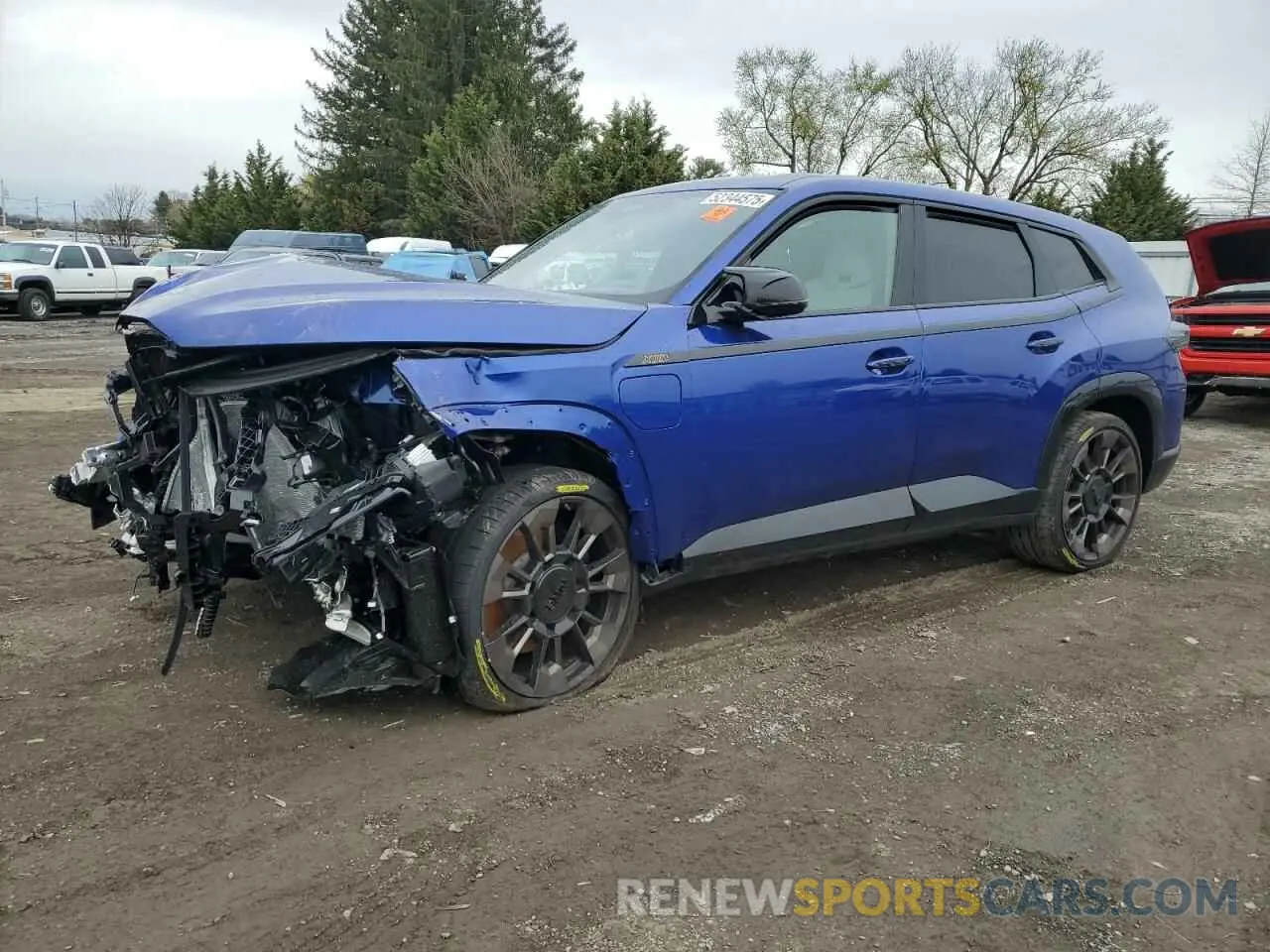 1 Photograph of a damaged car 5YM23CS06R9W47825 BMW XM 2024