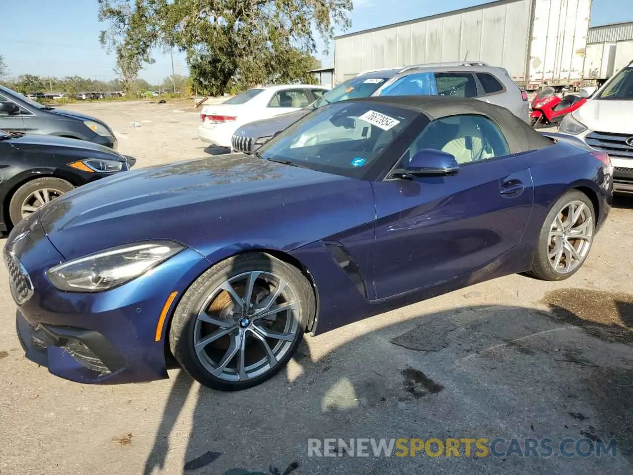 1 Фотография поврежденного автомобиля WBAHF3C57KWW32243 BMW Z4 2019