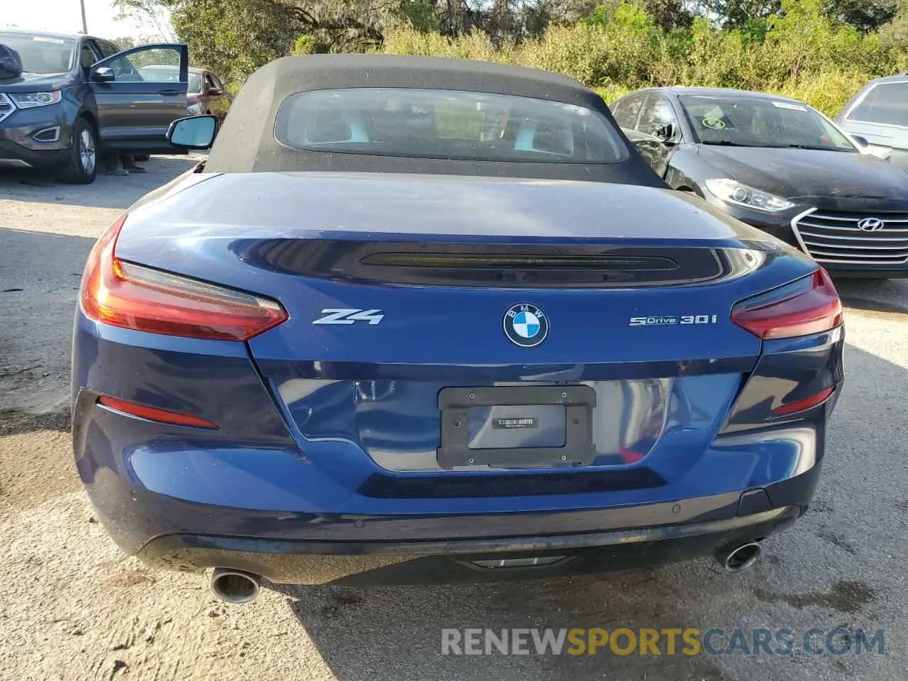 6 Фотография поврежденного автомобиля WBAHF3C57KWW32243 BMW Z4 2019