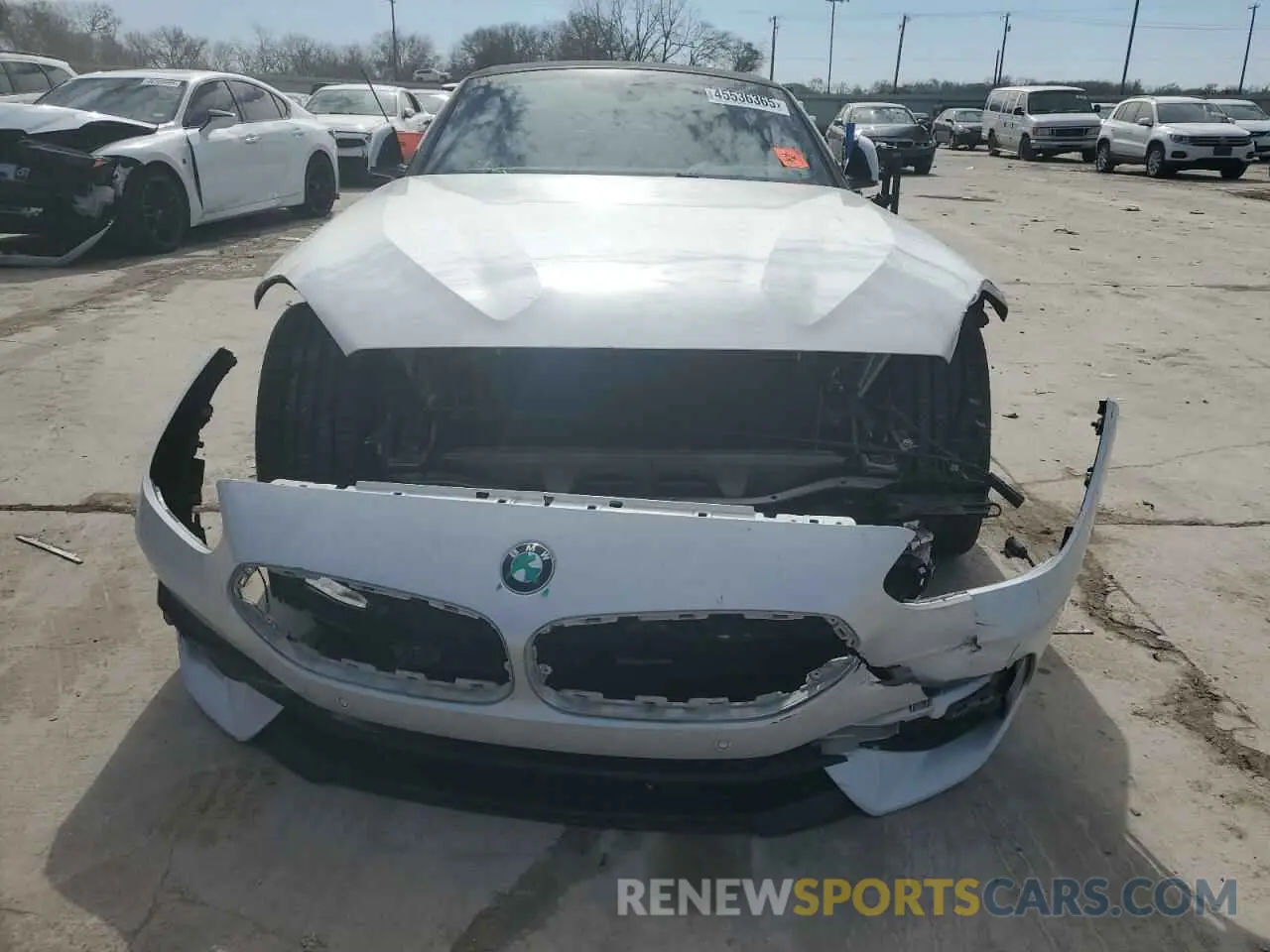 5 Photograph of a damaged car WBAHF3C58KWW35653 BMW Z4 2019