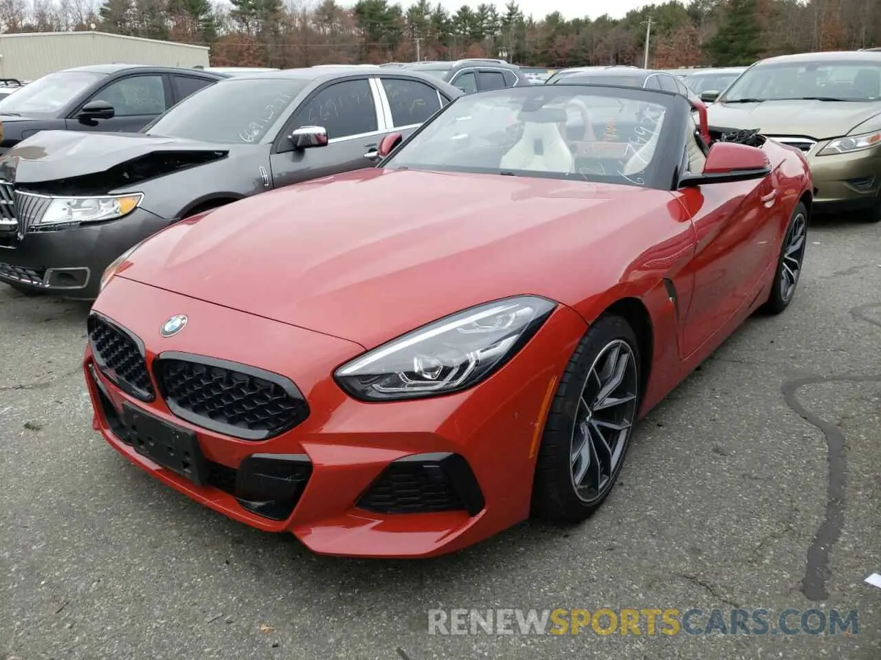 2 Фотография поврежденного автомобиля WBAHF3C5XKWW26288 BMW Z4 2019