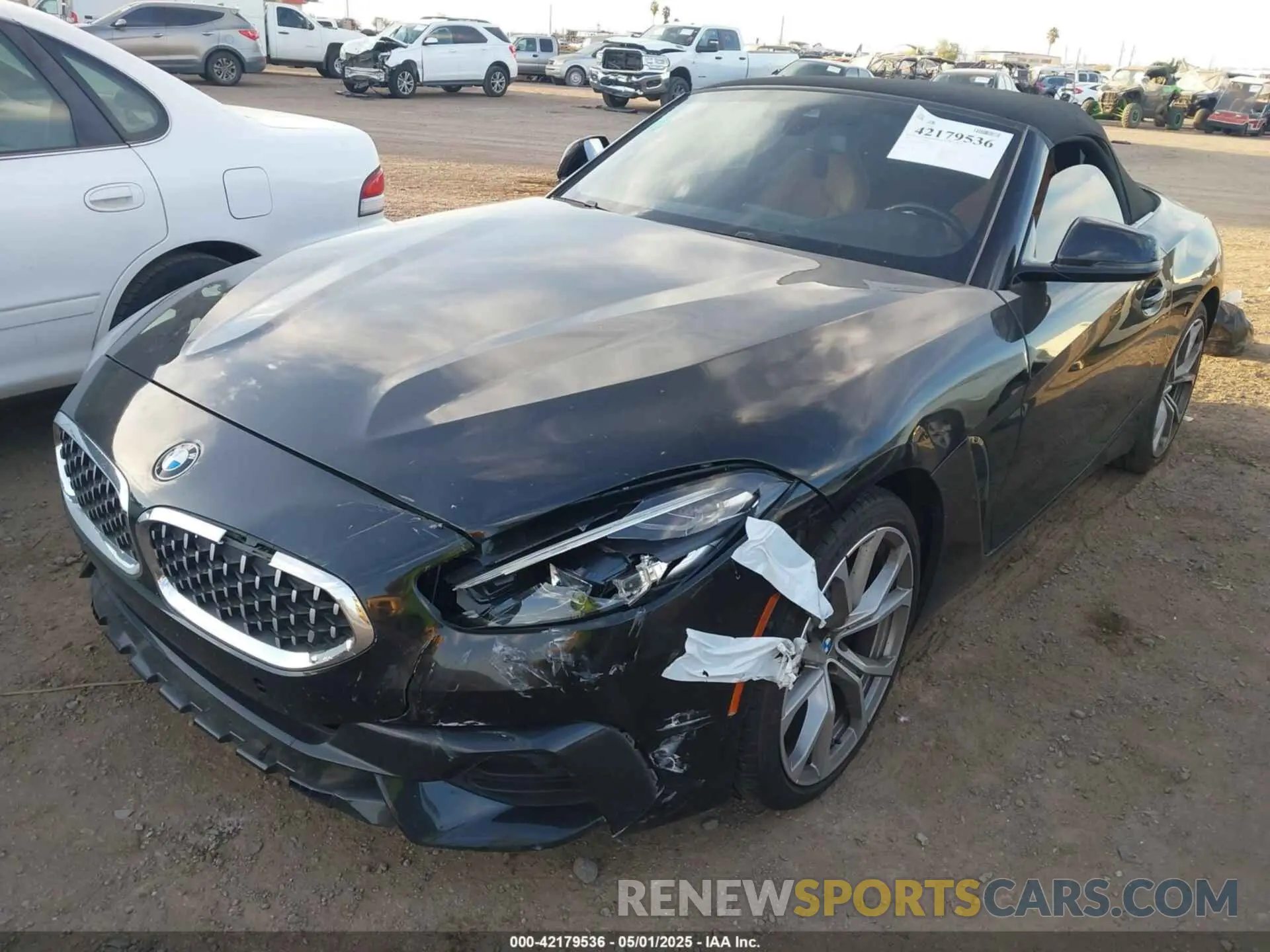 2 Фотография поврежденного автомобиля WBAHF3C06LWW72769 BMW Z4 2020