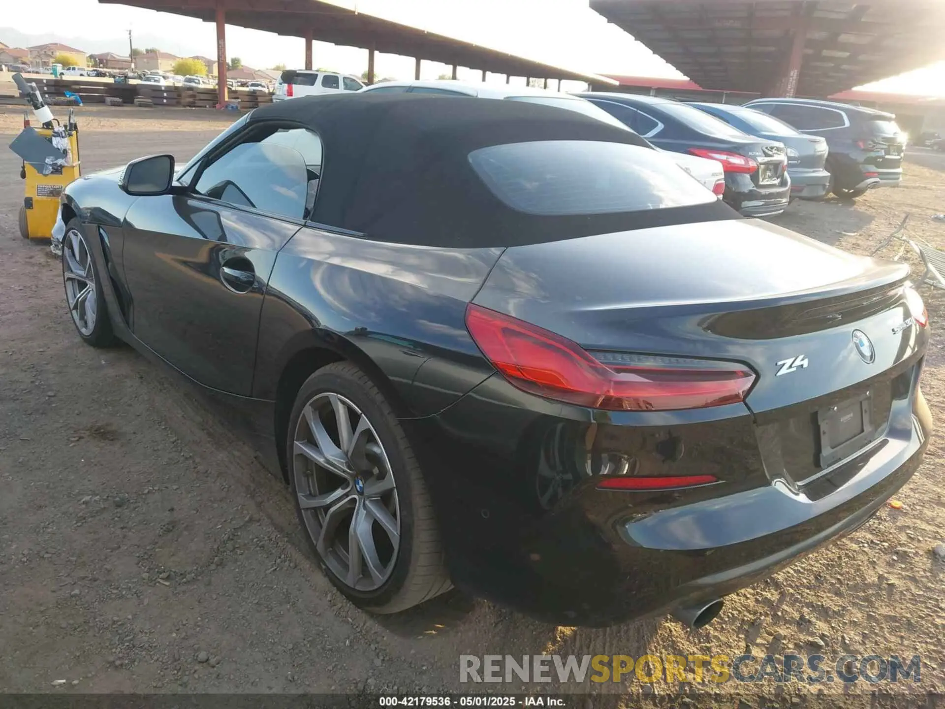 3 Фотография поврежденного автомобиля WBAHF3C06LWW72769 BMW Z4 2020