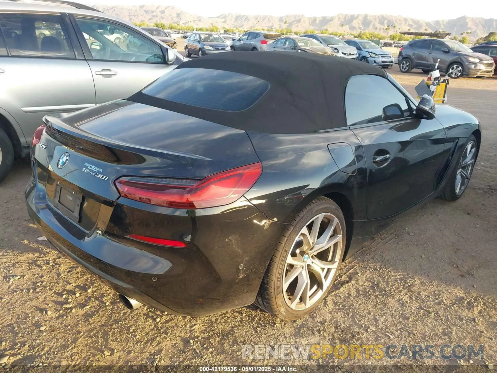 4 Фотография поврежденного автомобиля WBAHF3C06LWW72769 BMW Z4 2020