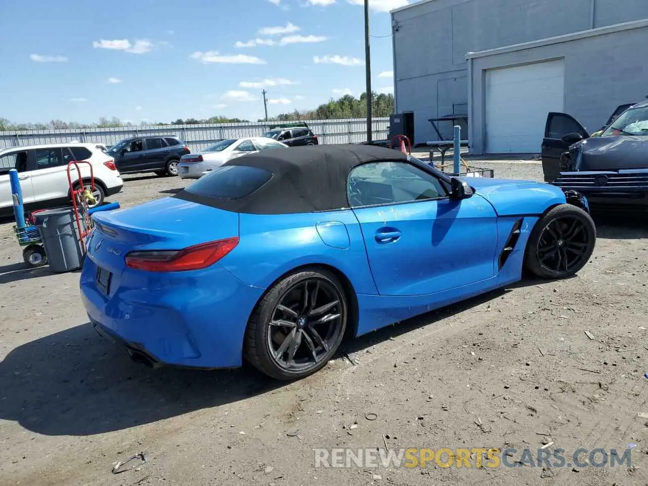 3 Photograph of a damaged car WBAHF9C01LWW37205 BMW Z4 2020