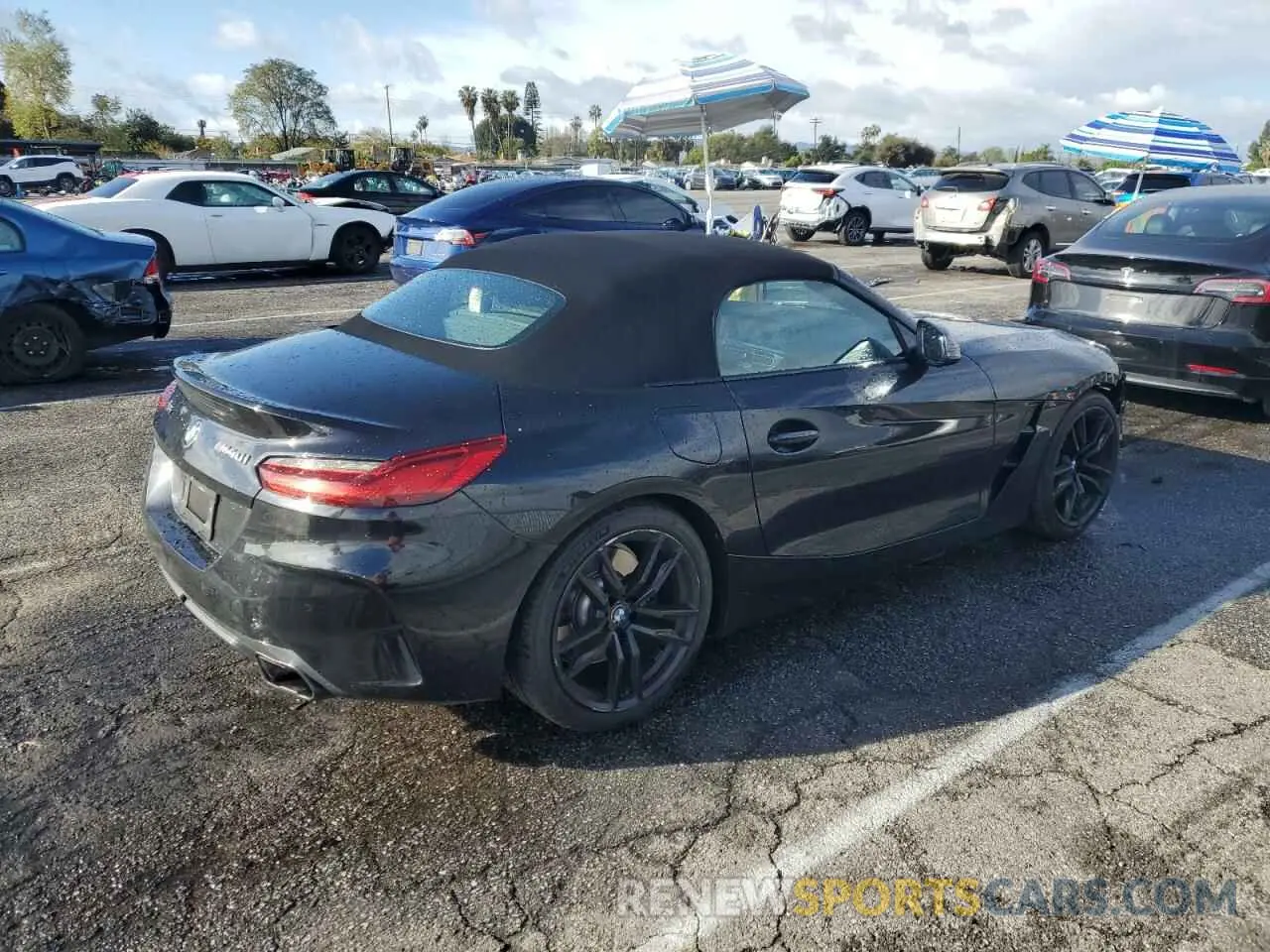 3 Photograph of a damaged car WBAHF9C02LWW55809 BMW Z4 2020
