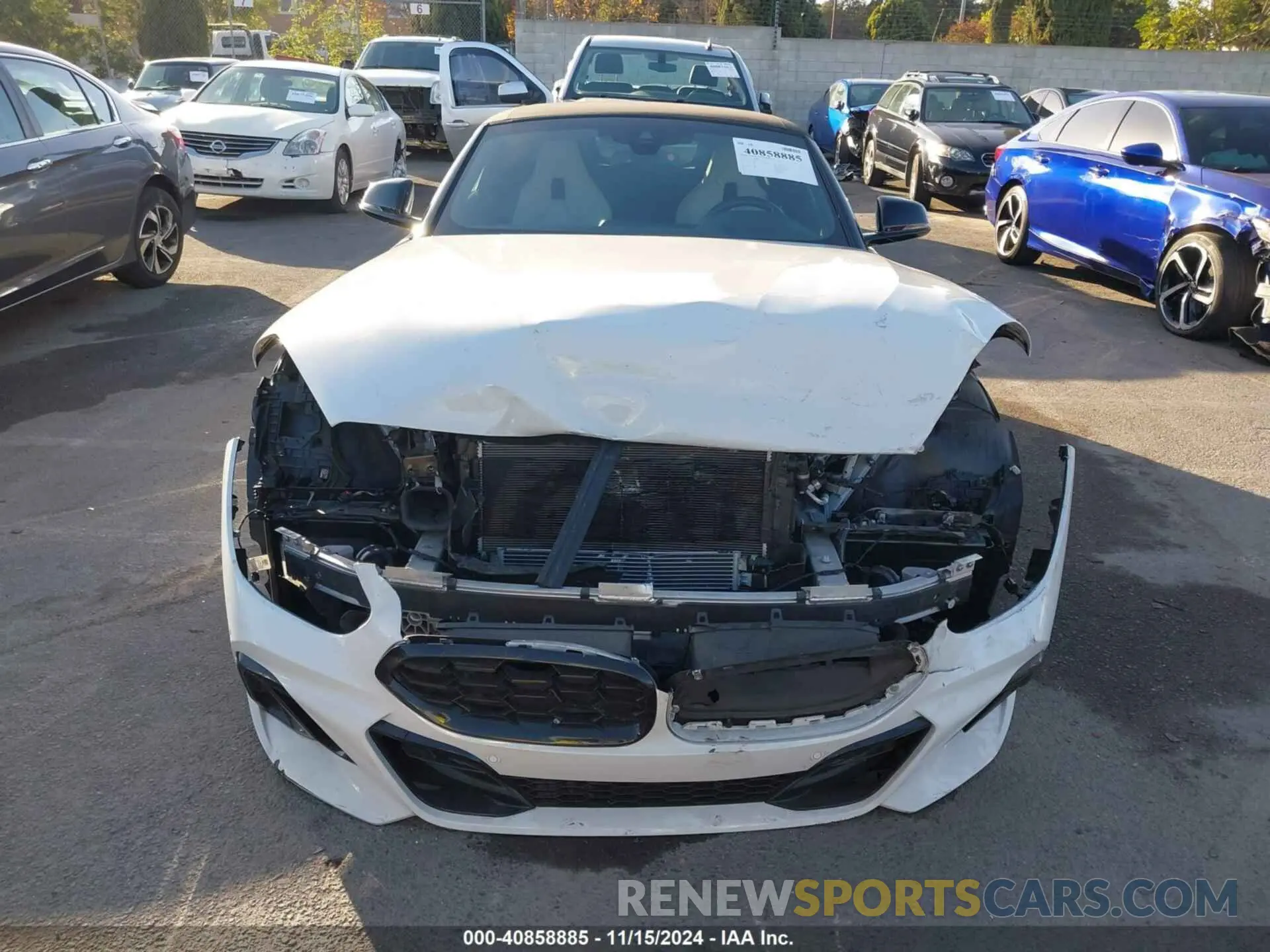 12 Photograph of a damaged car WBAHF3C09PWY13436 BMW Z4 2023