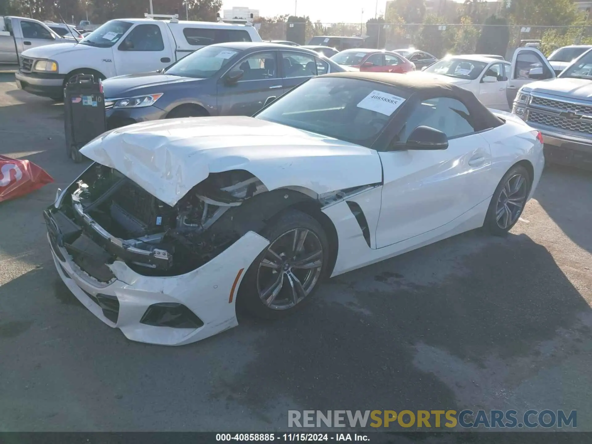 2 Photograph of a damaged car WBAHF3C09PWY13436 BMW Z4 2023