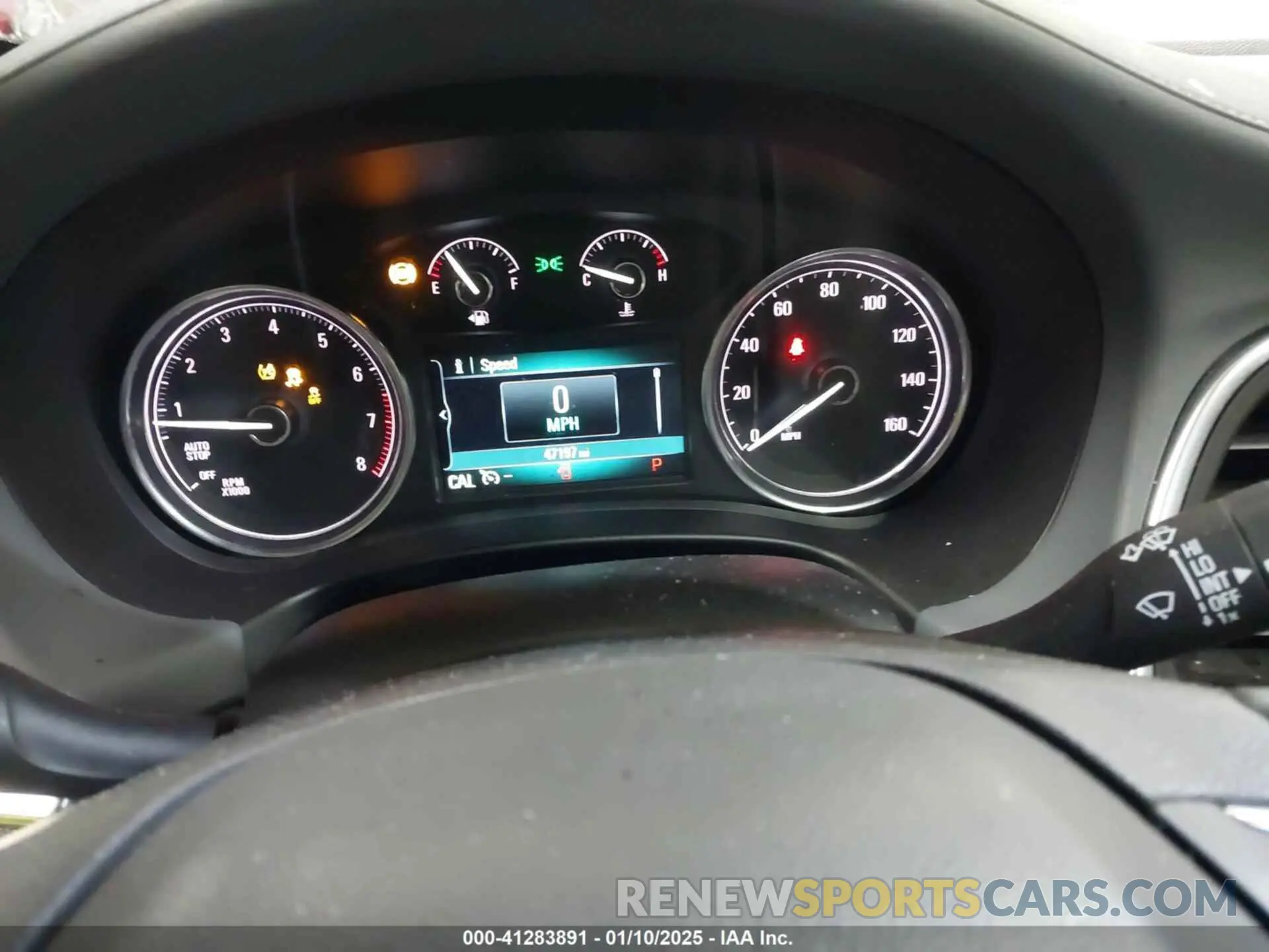 7 Photograph of a damaged car 5GAERAKW8KJ227308 BUICK ENCLAVE 2019