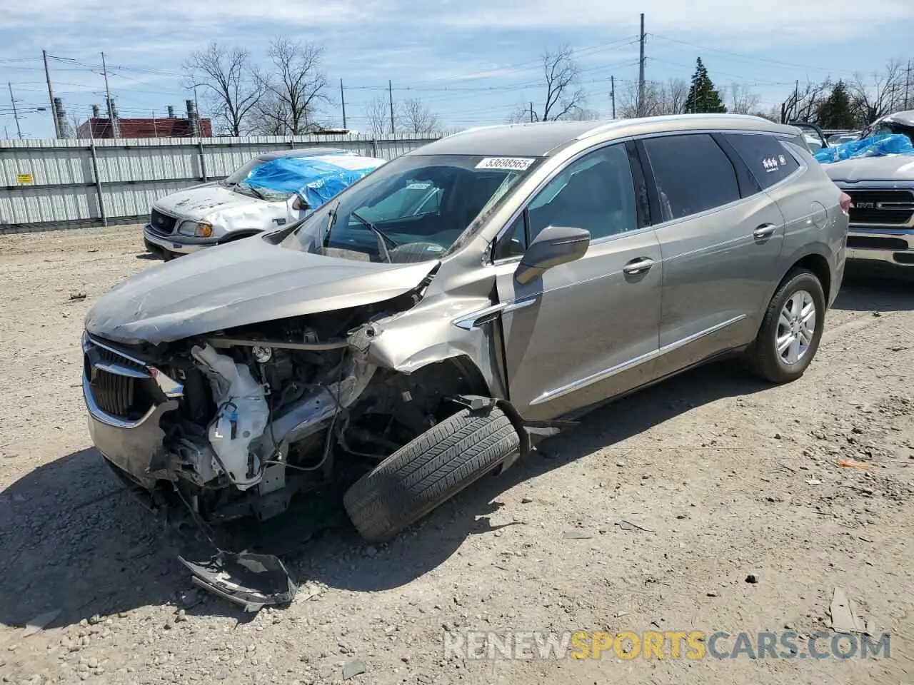 1 Photograph of a damaged car 5GAERBKW5KJ204767 BUICK ENCLAVE 2019