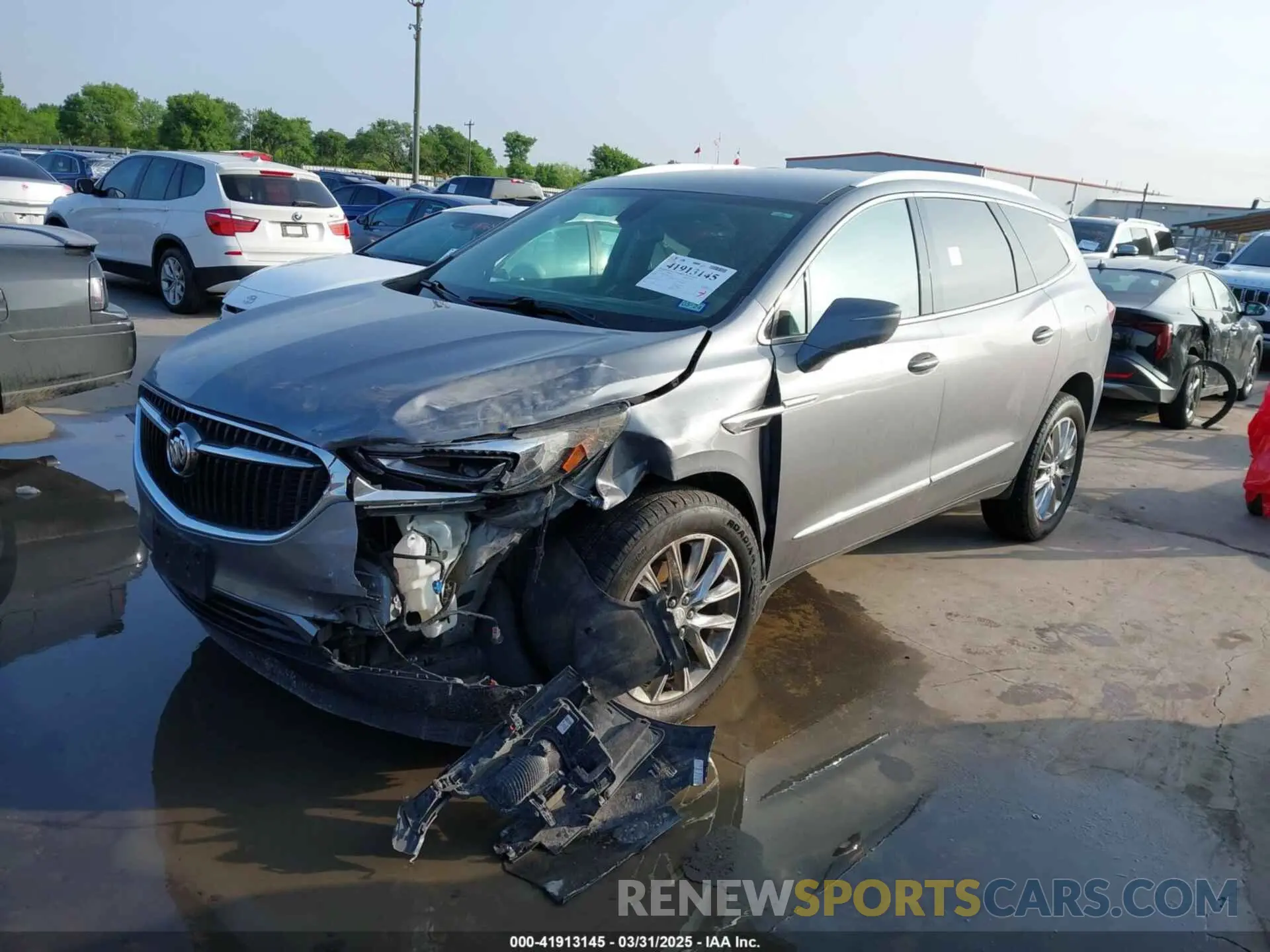 2 Фотография поврежденного автомобиля 5GAERBKWXKJ265757 BUICK ENCLAVE 2019