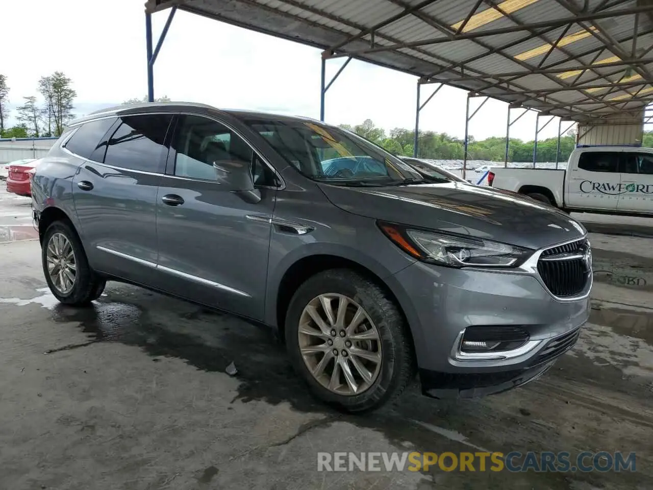 4 Фотография поврежденного автомобиля 5GAERCKW3KJ125426 BUICK ENCLAVE 2019