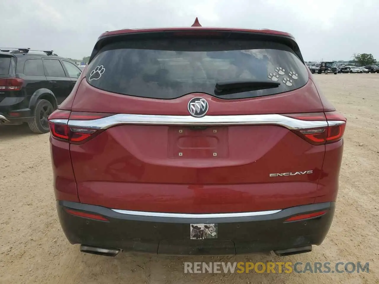 6 Фотография поврежденного автомобиля 5GAERCKW4KJ248247 BUICK ENCLAVE 2019
