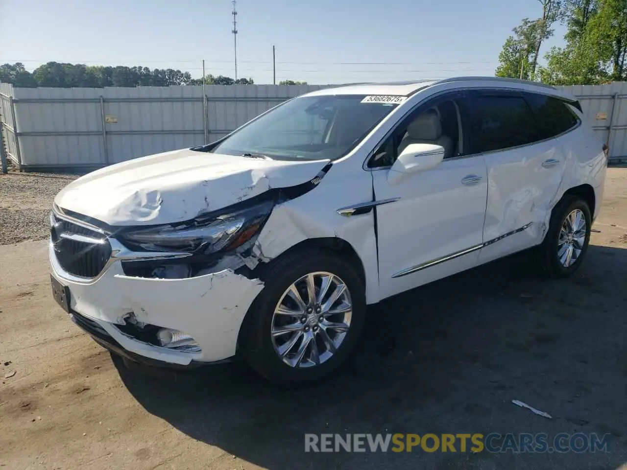 1 Фотография поврежденного автомобиля 5GAERCKW6KJ115182 BUICK ENCLAVE 2019