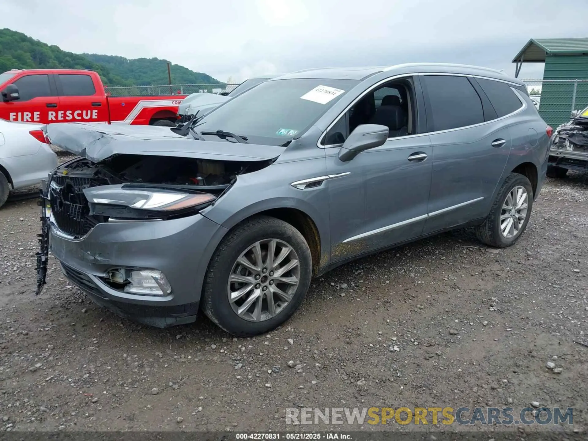 2 Photograph of a damaged car 5GAEVAKW0KJ119437 BUICK ENCLAVE 2019