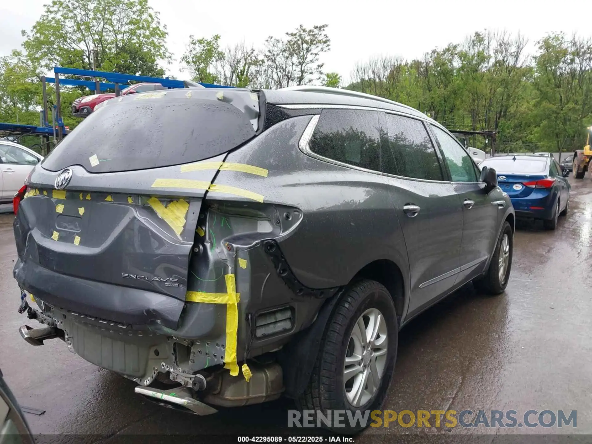 12 Фотография поврежденного автомобиля 5GAEVAKW5KJ287350 BUICK ENCLAVE 2019