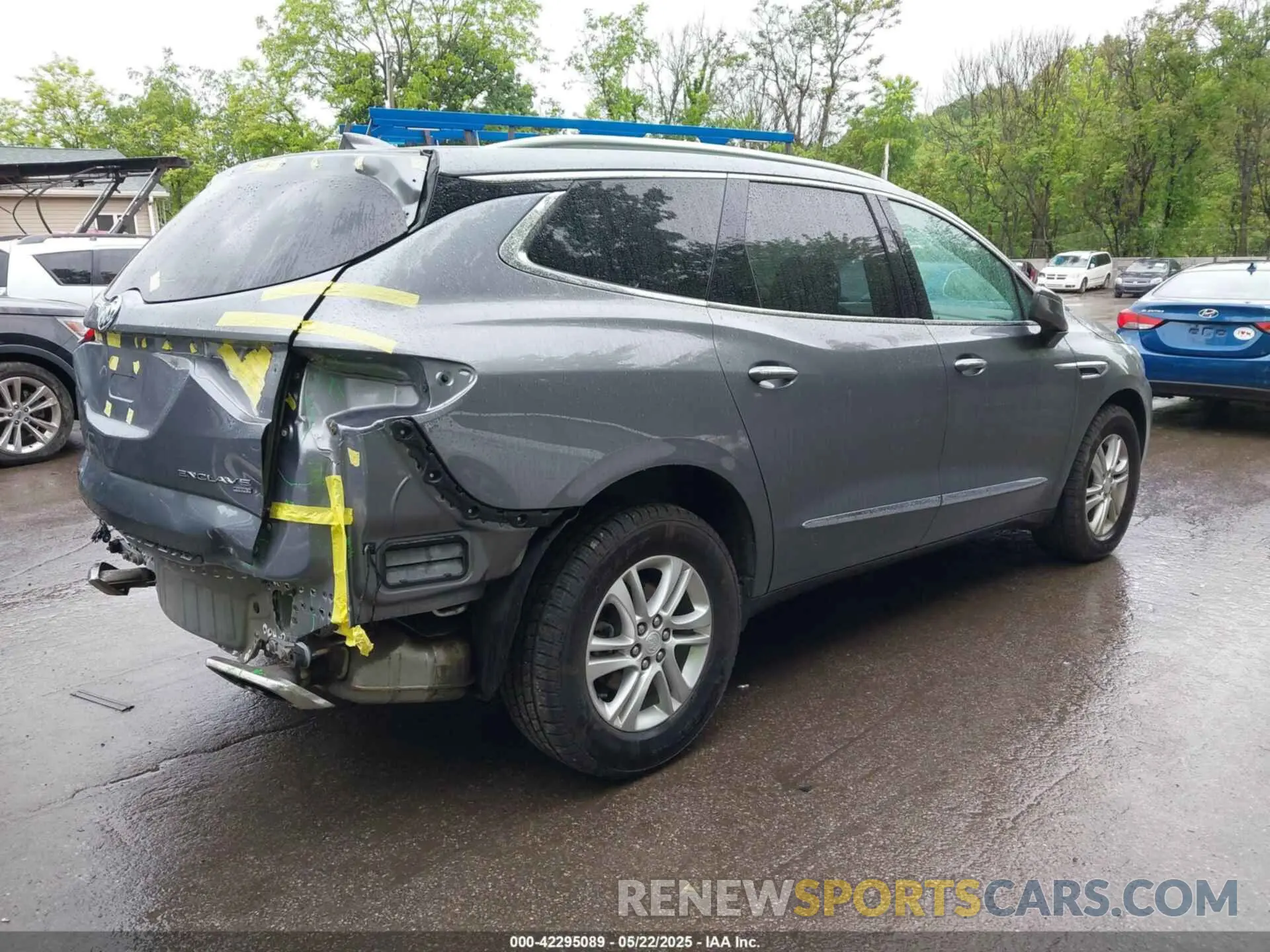 4 Фотография поврежденного автомобиля 5GAEVAKW5KJ287350 BUICK ENCLAVE 2019