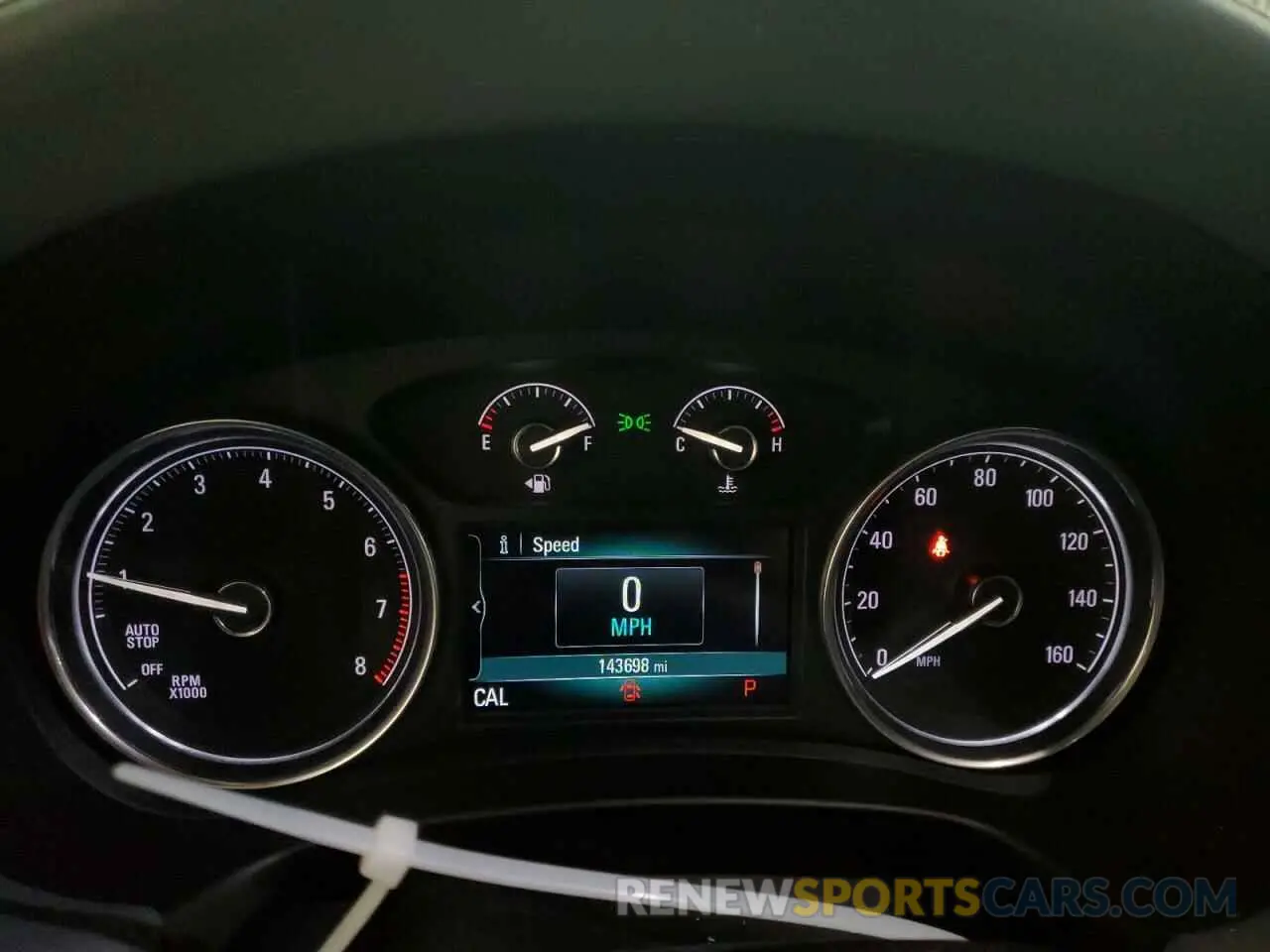 9 Фотография поврежденного автомобиля 5GAEVAKW6KJ161465 BUICK ENCLAVE 2019