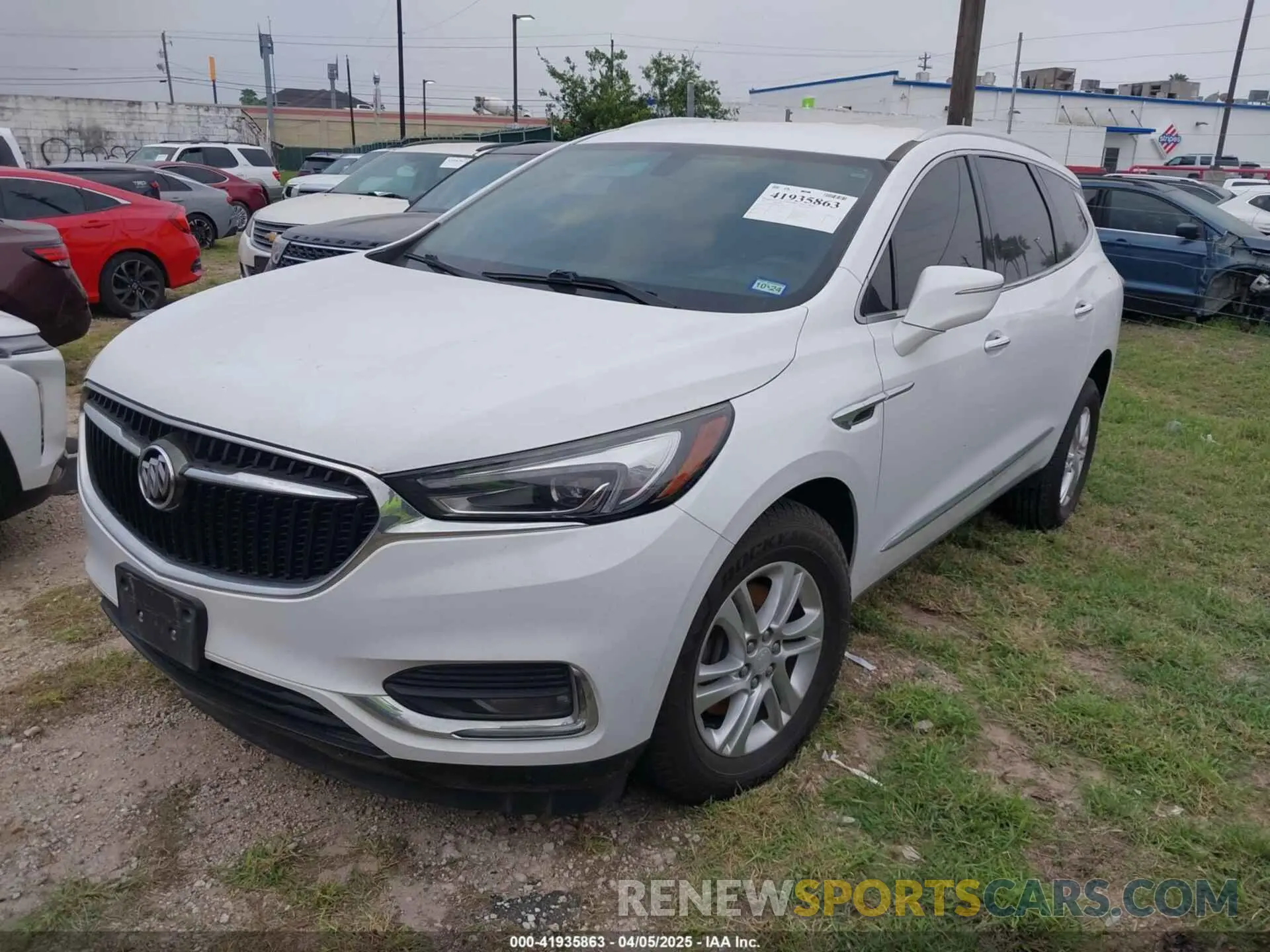 2 Фотография поврежденного автомобиля 5GAEVAKW6KJ177679 BUICK ENCLAVE 2019