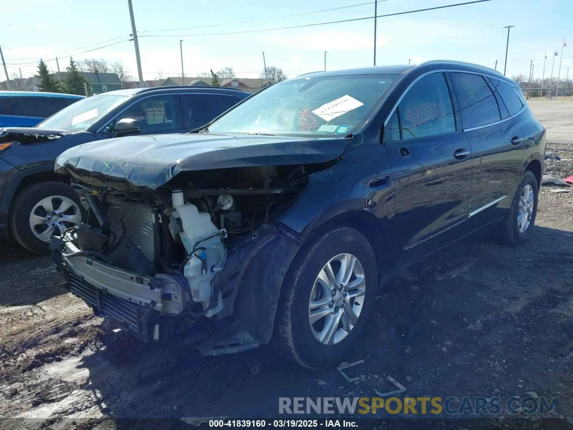 2 Photograph of a damaged car 5GAEVAKWXKJ135225 BUICK ENCLAVE 2019
