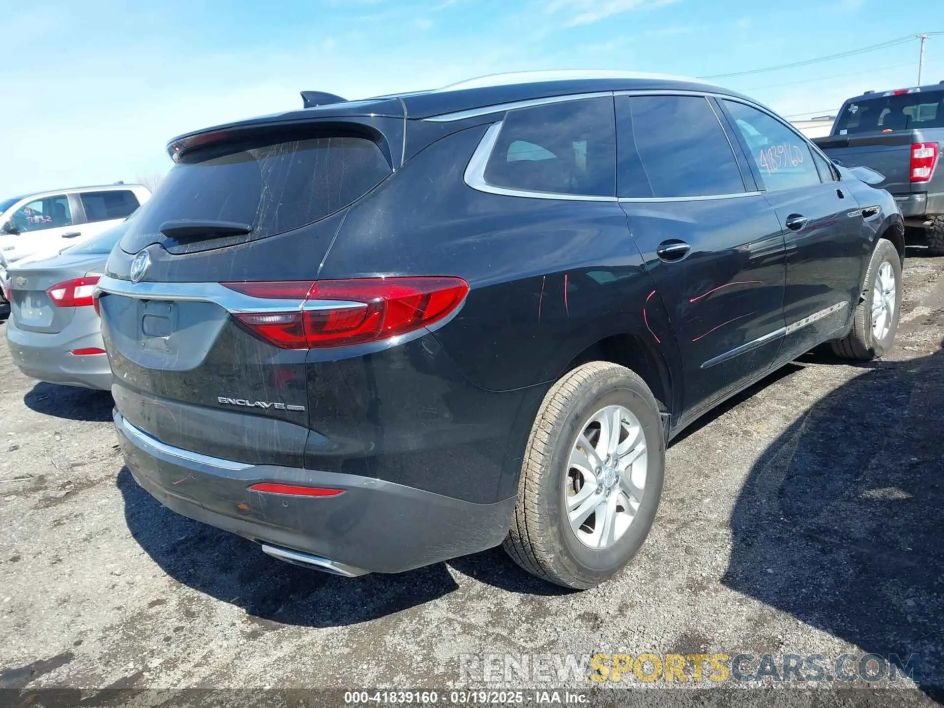 4 Photograph of a damaged car 5GAEVAKWXKJ135225 BUICK ENCLAVE 2019