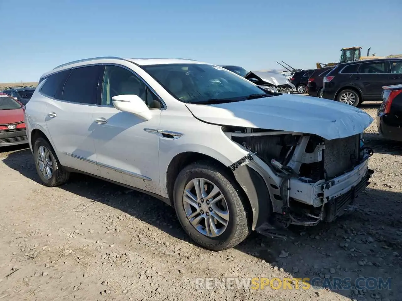 4 Photograph of a damaged car 5GAEVAKWXKJ152347 BUICK ENCLAVE 2019