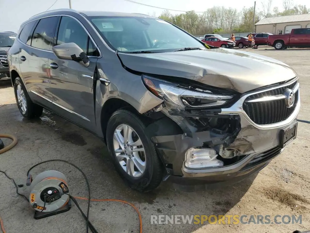 4 Фотография поврежденного автомобиля 5GAEVBKW7KJ162033 BUICK ENCLAVE 2019