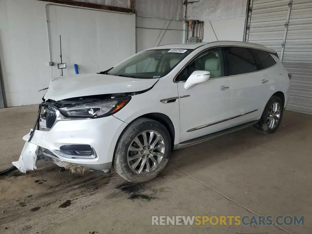 1 Photograph of a damaged car 5GAEVBKWXKJ265477 BUICK ENCLAVE 2019